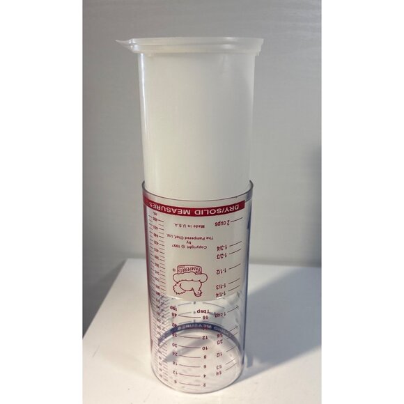 Pampered Chef 2-Cup Adjustable Measuring Cup For Dry & Liquid Ingredients - Picture 6 of 7